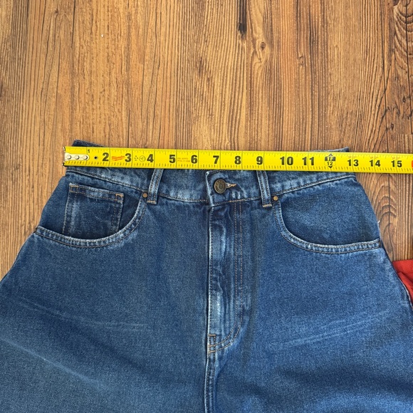 NWT A.W.A.K.E. Mode Recycled Rounded Jeans Barrel Leg size 36 FR NEW - Picture 14 of 16